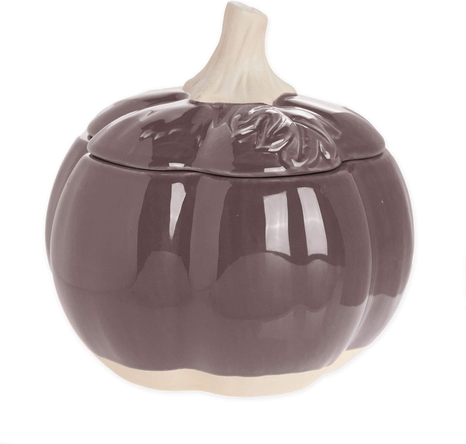 Bee & Willow Home Pumpkin Candy Dish in Grey