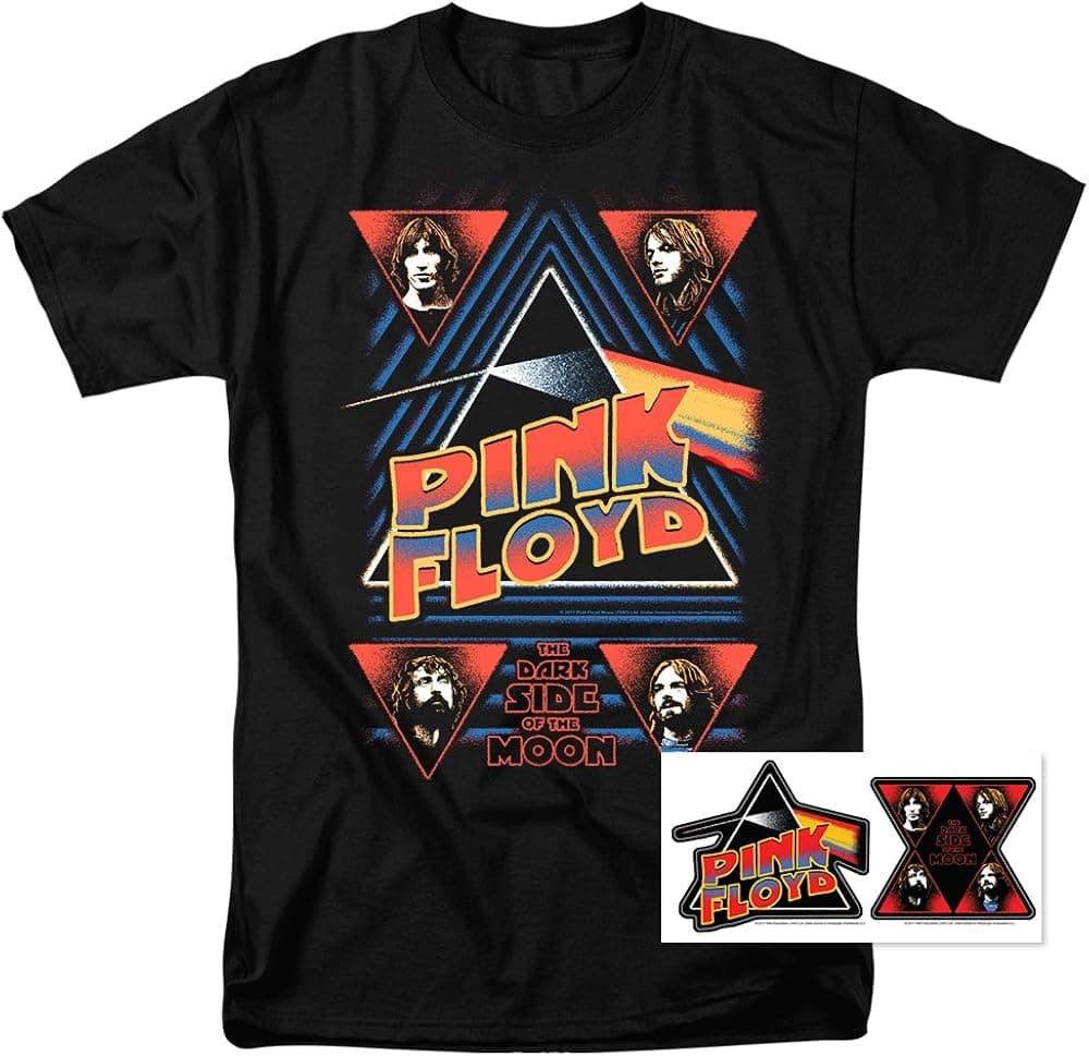 Popfunk Classic The Pink Floyd Designs Adult T Shirt Collection