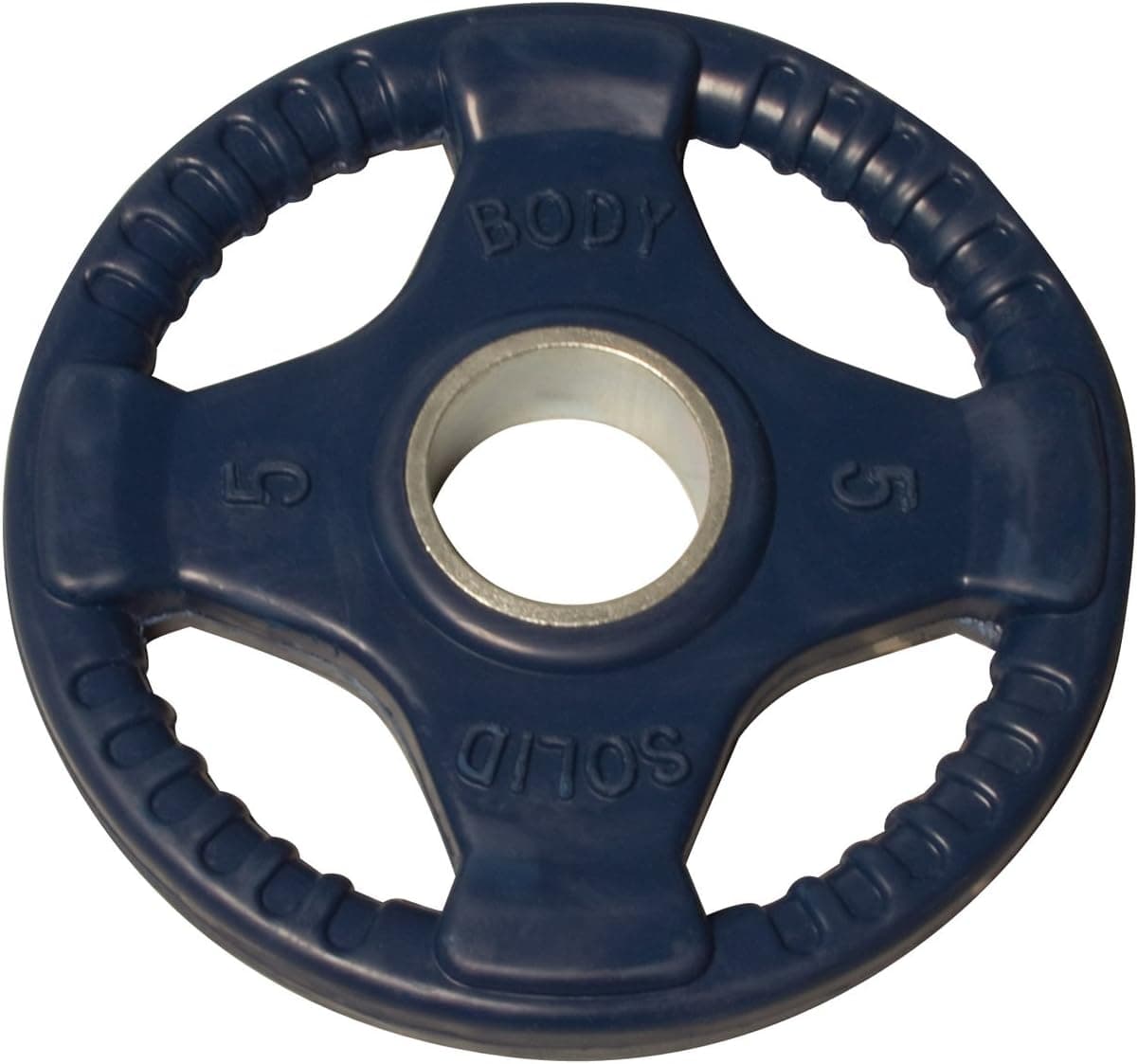 Color Rubber Quad Grip Olympic Weight Plates