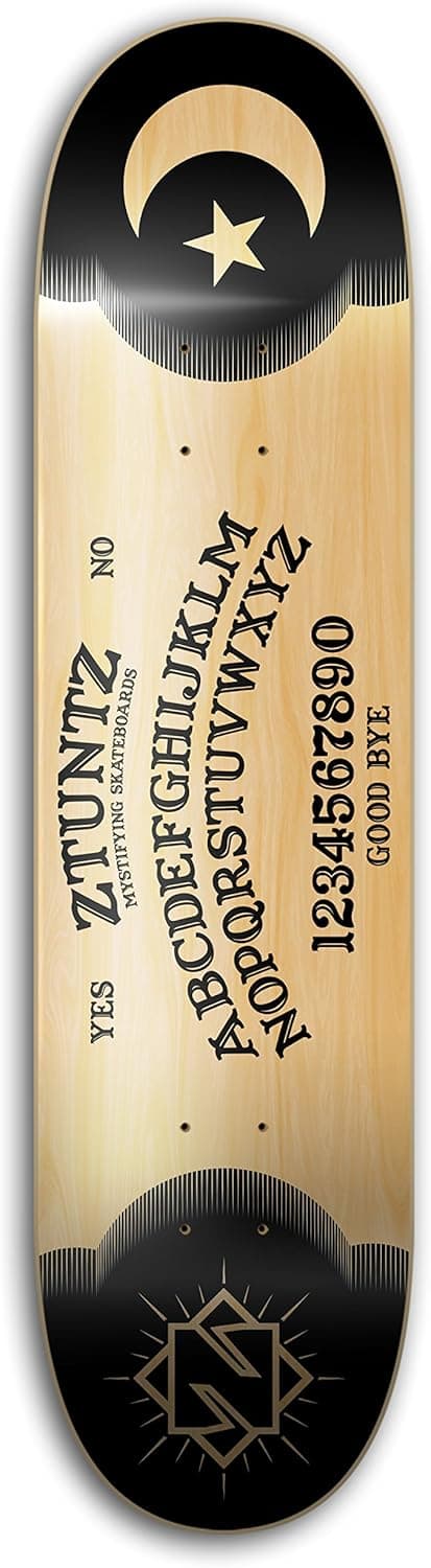 ztuntz skateboards Ouija Park Skateboard Deck
