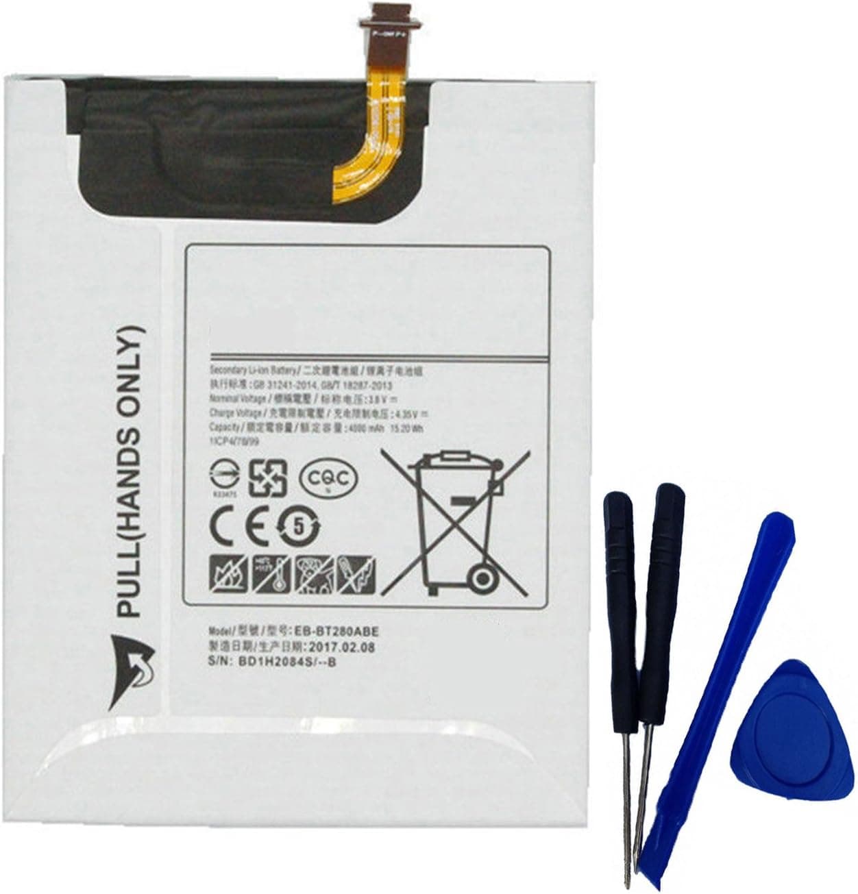 Aowe EB-BT280ABA Replacement Battery for Samsung EB-BT280, Samsung EB-BT280ABA, Samsung Galaxy TAB A 7.0, Samsung SM-T280, with Tools