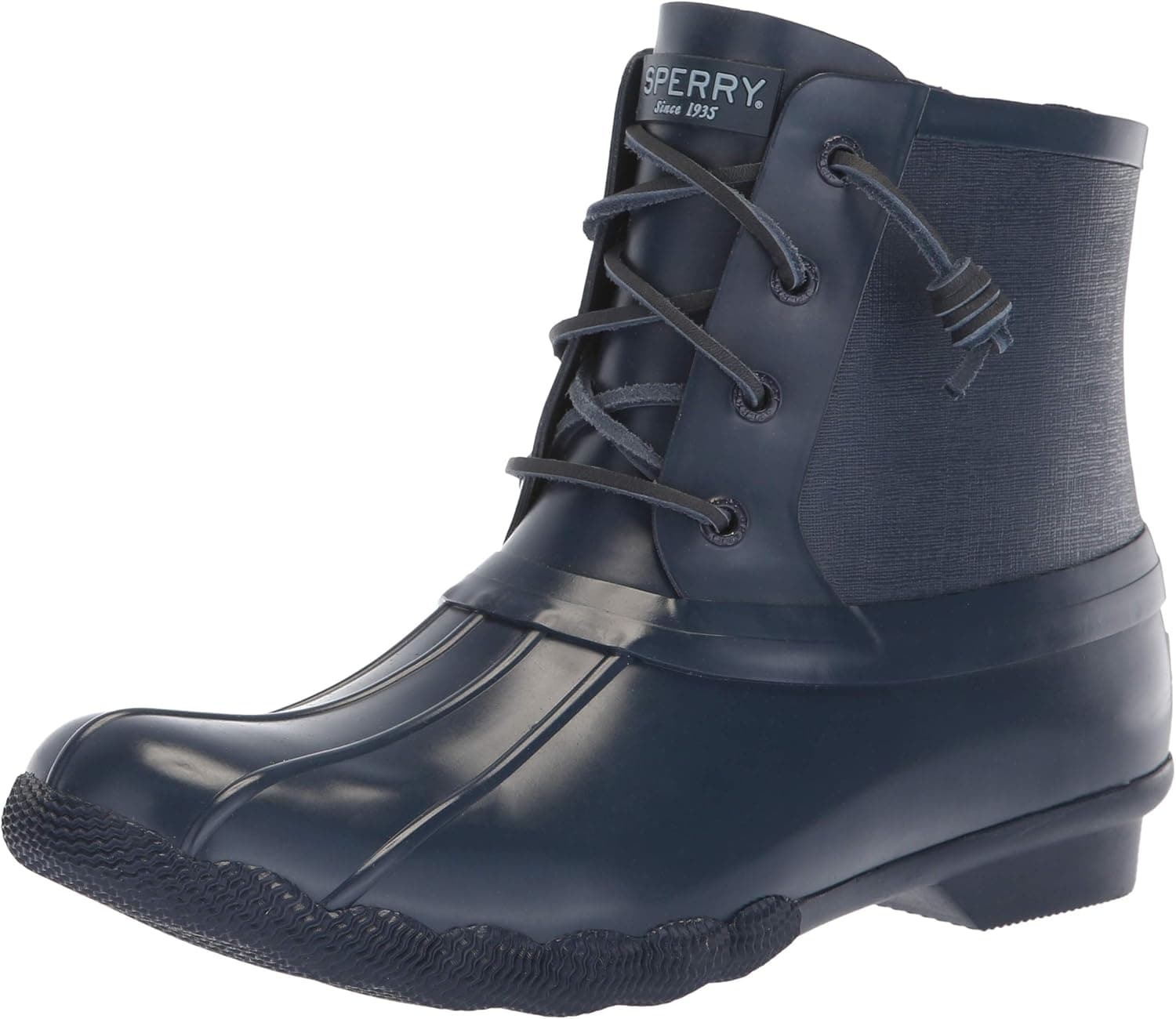 Sperry Women's Saltwater Rubber Flooded Rain Boot