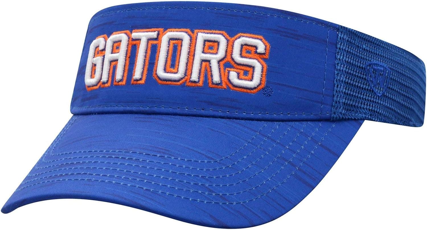 HPILISH University of Florida FL Gators Intruder Blue Orange Gators V Top Adult Mens/Womens/Youth Adjustable Baseball Hat/Cap Visor?