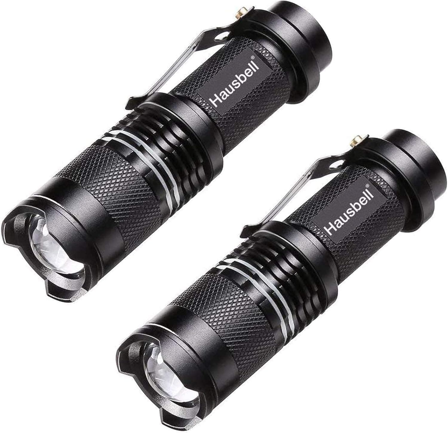 Hausbell Rechargeable LED Flashlights High Lumens, 20000 Lumens Super Bright Zoomable Waterproof Flashlight with 5 Modes , input and outpur for emergencies power, Powerful Handheld Flashlight for Camping Emergencies