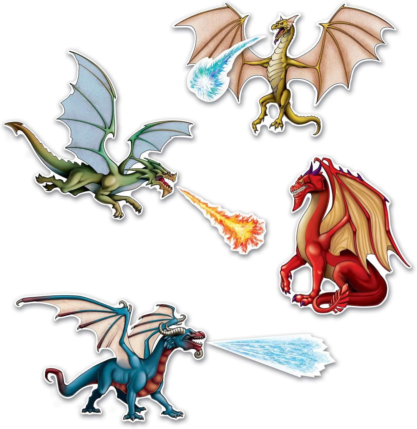 Beistle Dragon Cutouts