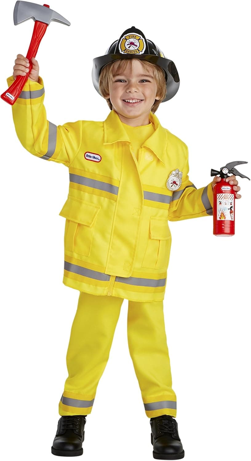 Little Tikes Brave Fire Captain Costume, 1-2T