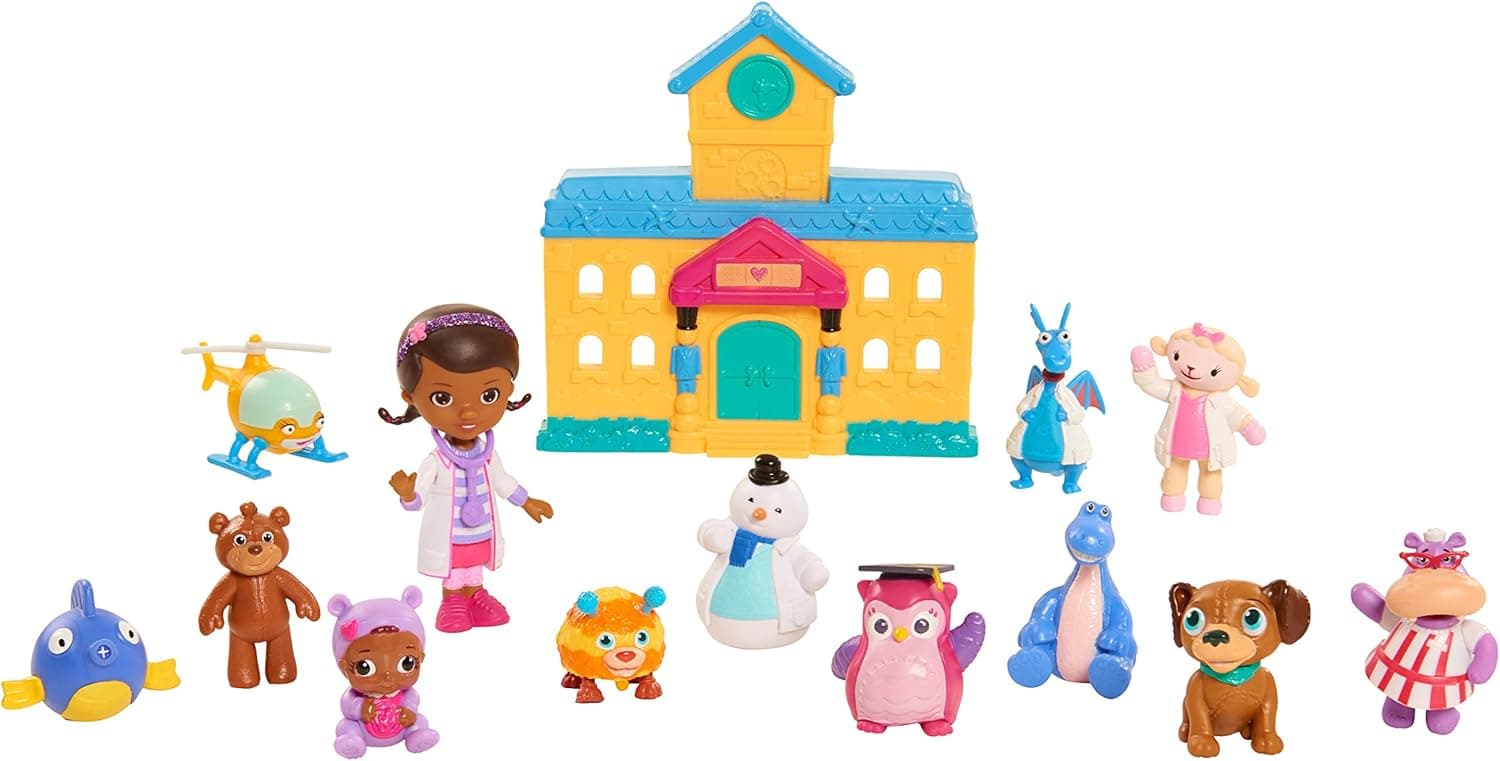 Just Play Doc McStuffins Deluxe Friends Collection Doll Set