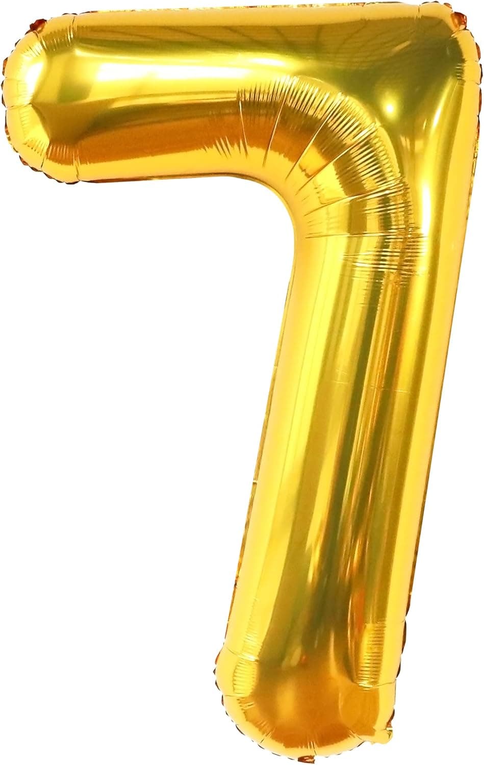 KatchOn, Gold 7 Balloon Number - Big, 40 Inch | Gold 7 Balloon, Seven Balloon | Number 7 Balloons for Birthdays | 7 Year Old Balloon, Number 7 for 7th Gold Birthday Decorations | 7th Birthday Balloons