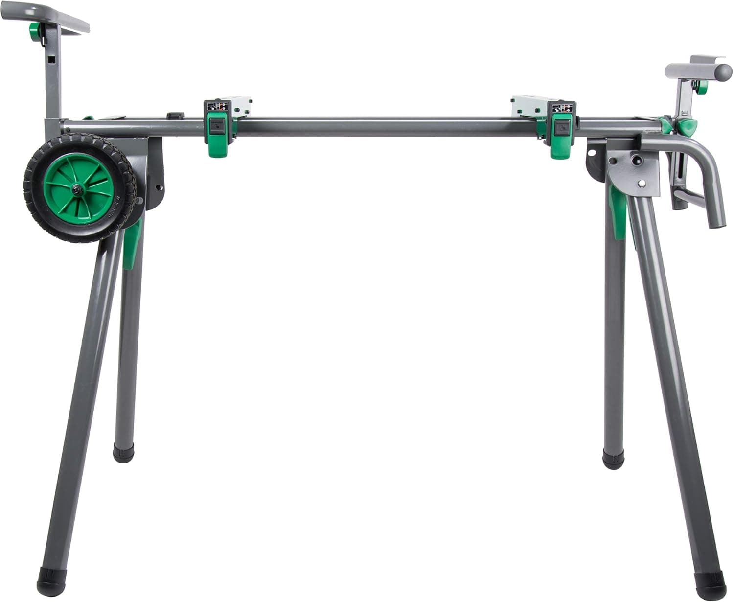 Metabo HPT Miter Saw Stand | Universal, Portable, Quick-release Mounting Brackets | Accepts up to a 12-inch Sliding Miter Saw | Supports up to 400 lbs | UU240F