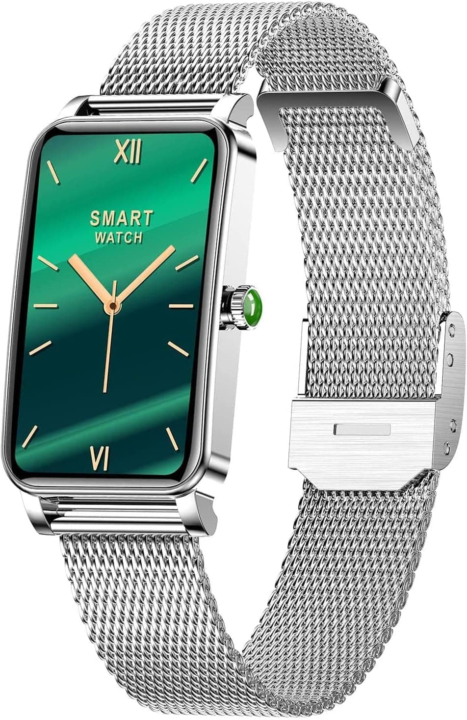 Smart Watch for Women, IP68 Waterproof Smartwatch for Android iOS Phones, Women Sports Watch Fitness Tracker with Heart Rate Blood Oxygen Sleep Monitor Compatible Samsung iPhone(Sliver)