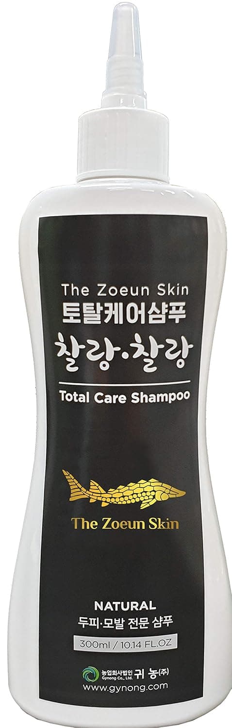 Total Care Shampoo_For all hair types_For hair loss, scalp treatment, thinning hair, dry itchy scalp (Sturgeon Cosmetic_The Zoeun Skin)