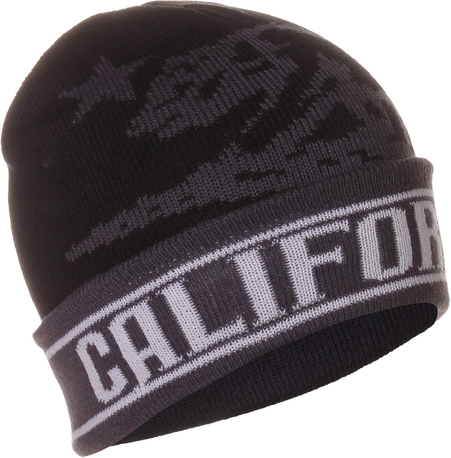 American Cities Unisex USA Block Letters Long Knit Hat Cap Beanie