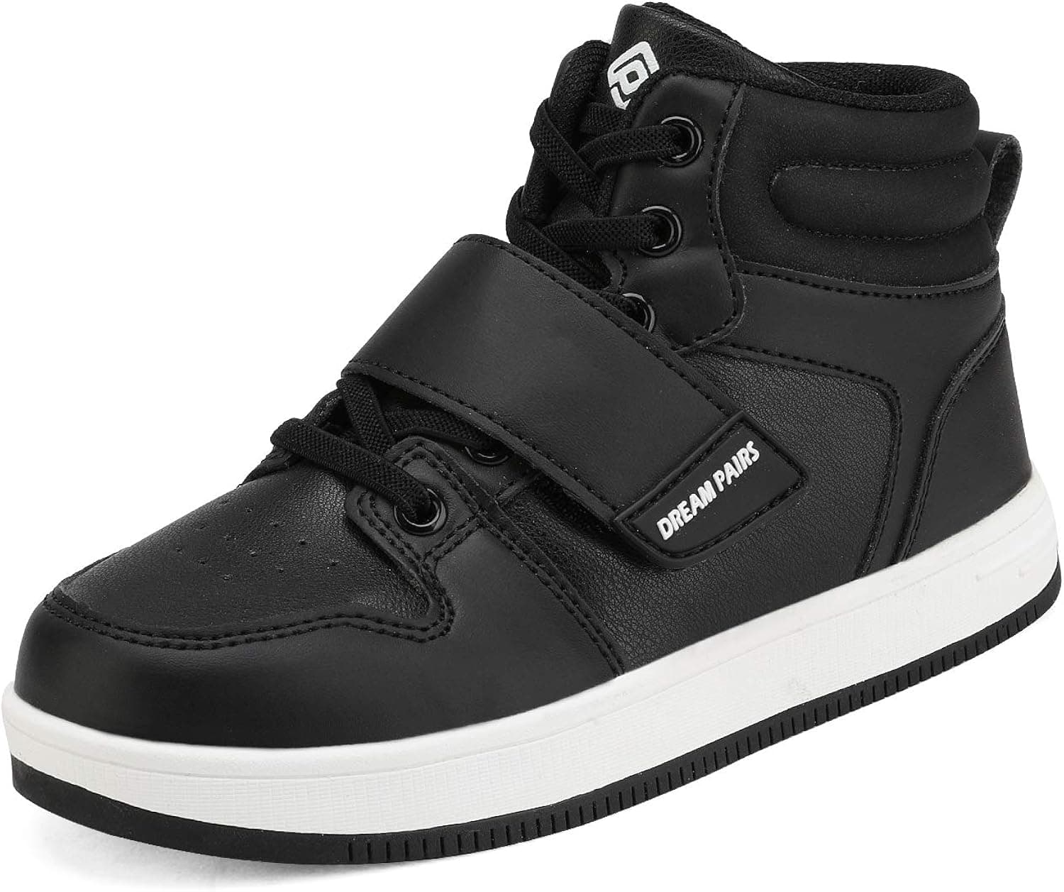 DREAM PAIRS Boys Girls High Top Sneaker Basketball Shoes