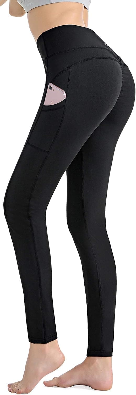 RUNNING GIRL High Waist Workout Leggings for Women，Seamless Tummy Control Compression Yoga Pant Non See-Through