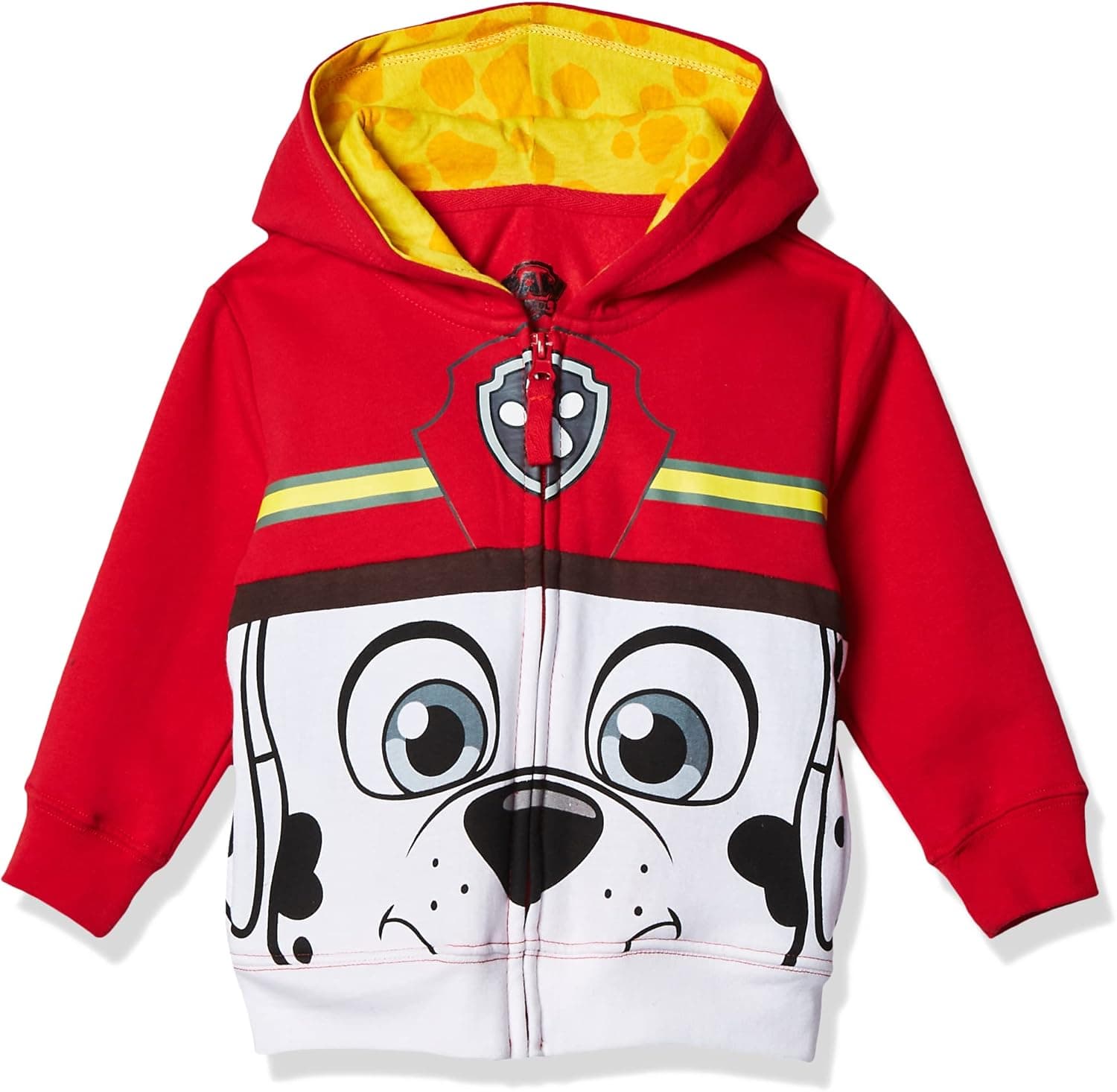 Paw Patrol Boys' Toddler Character Big Face Zip-up Hoodies