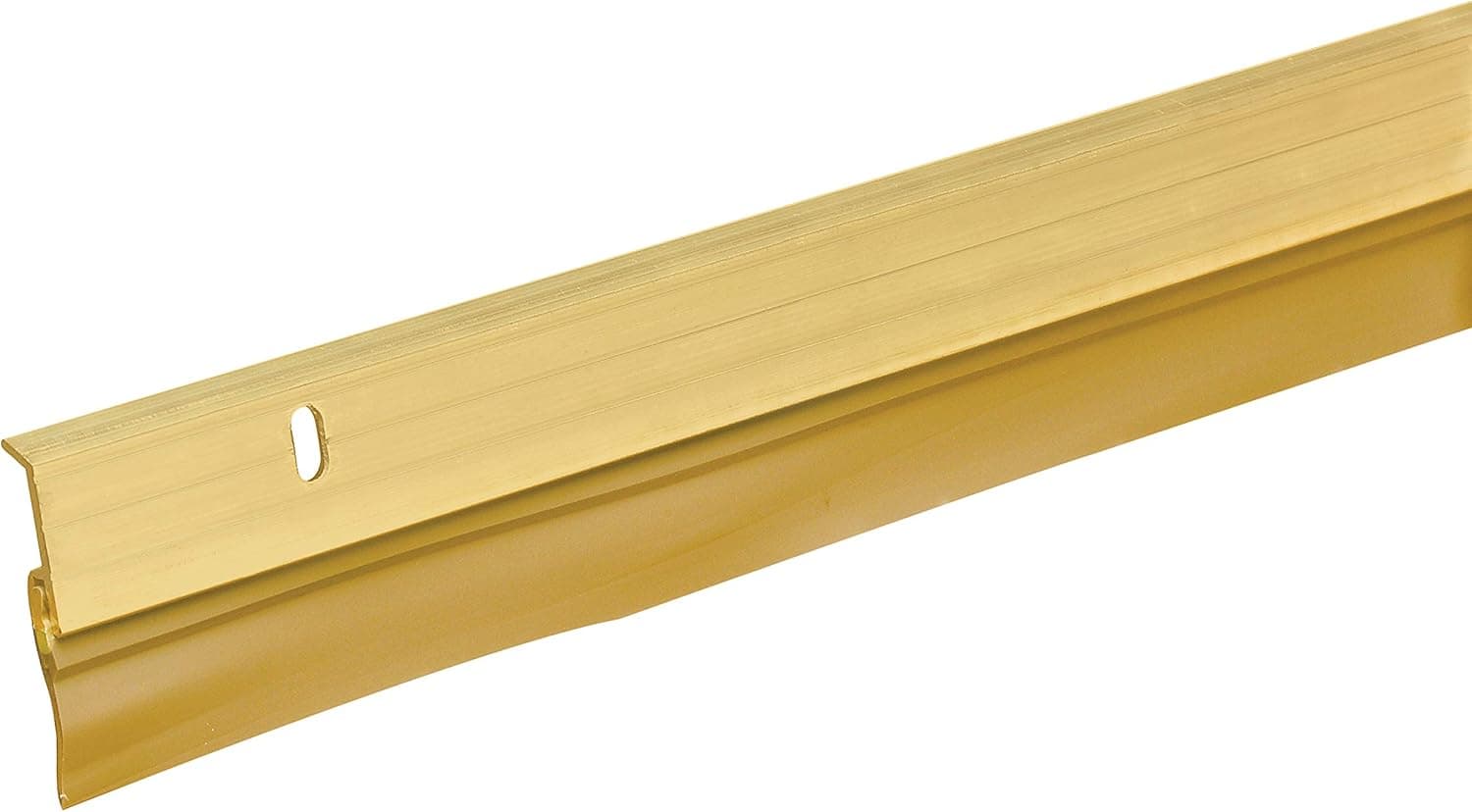 Frost King A58/36H Premium Aluminum And Vinyl Door Sweep 1-5/8-Inch by 36-Inches, Gold
