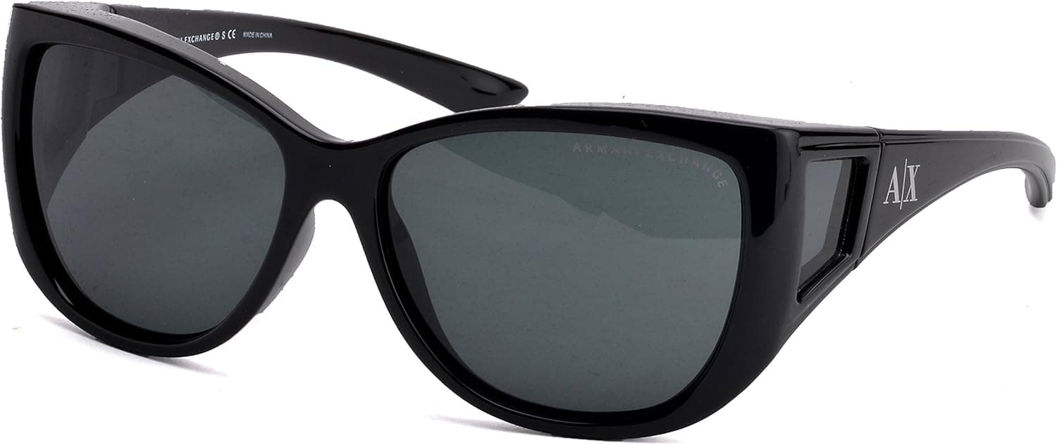 Armani Exchange Women's Sunglasses AX 4023S 58mm Black 800487