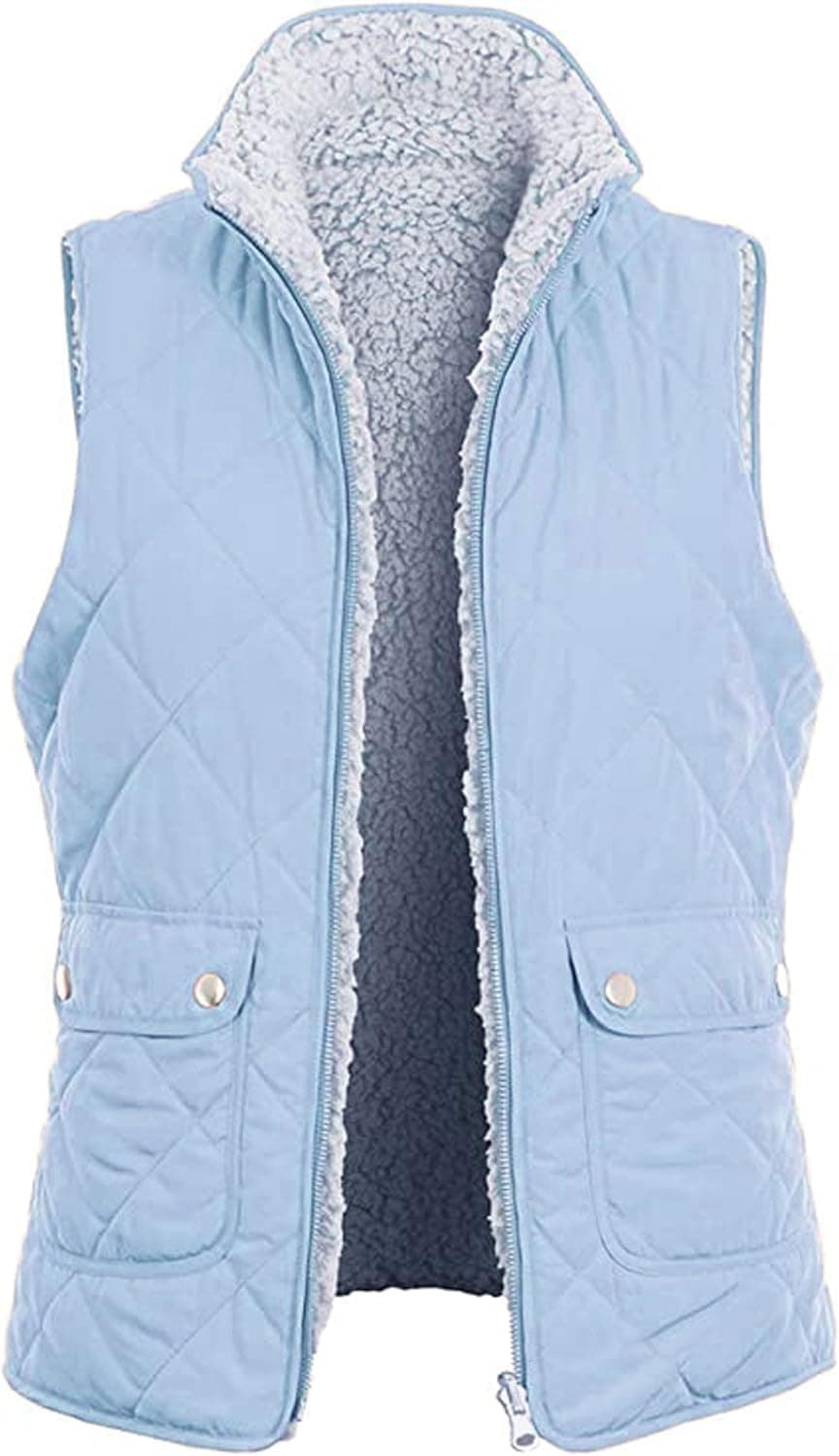 OLLIE ARNES Women's Lightweight Sleeveless Utility Anorak Vest Jackets