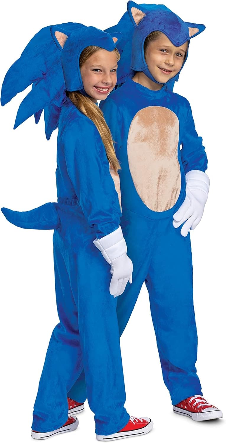 Sonic 2 Kid's Deluxe Sonic Movie Costume