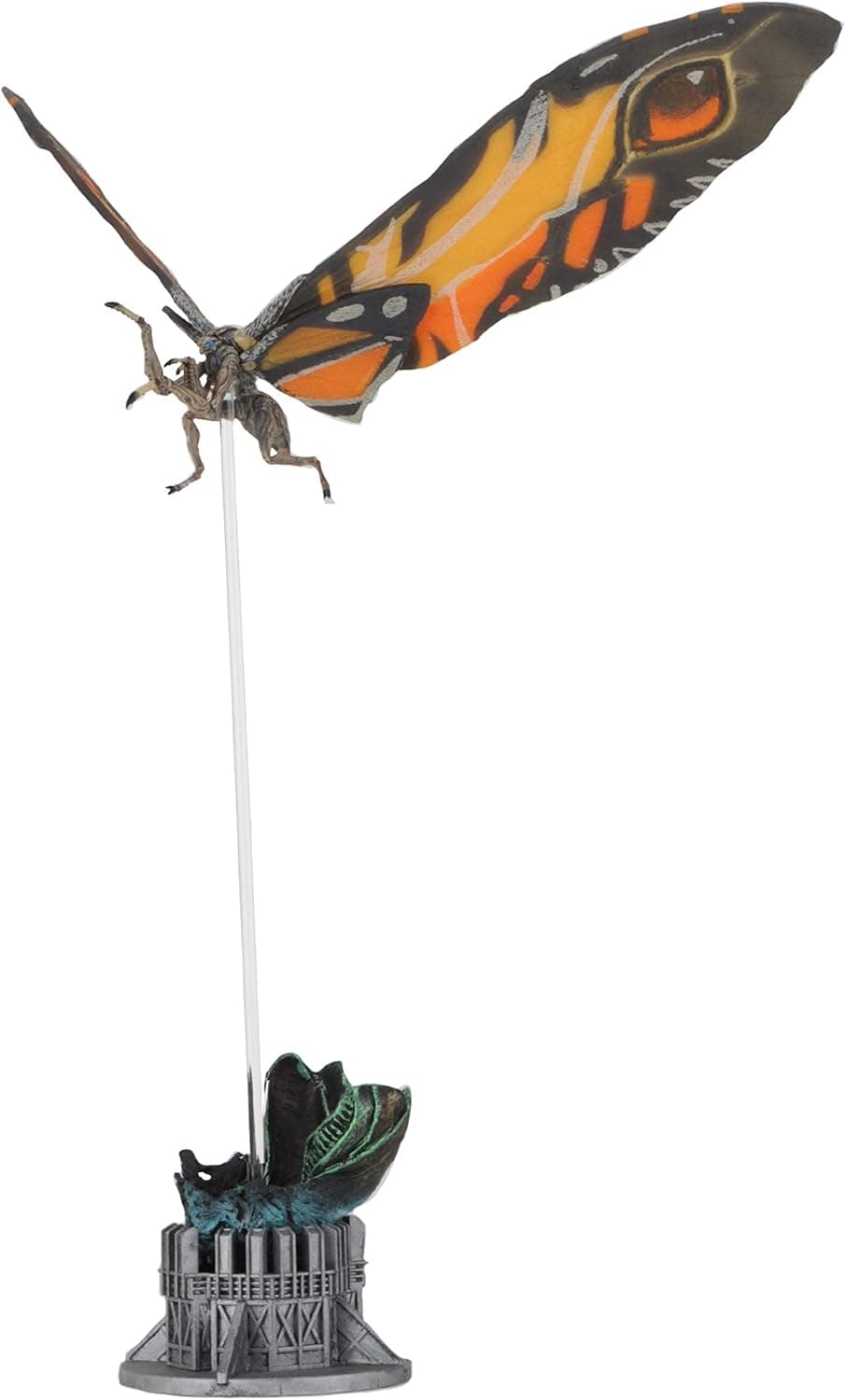NECA Godzilla 2019: Mothra 7" Action Figure, Multicolor