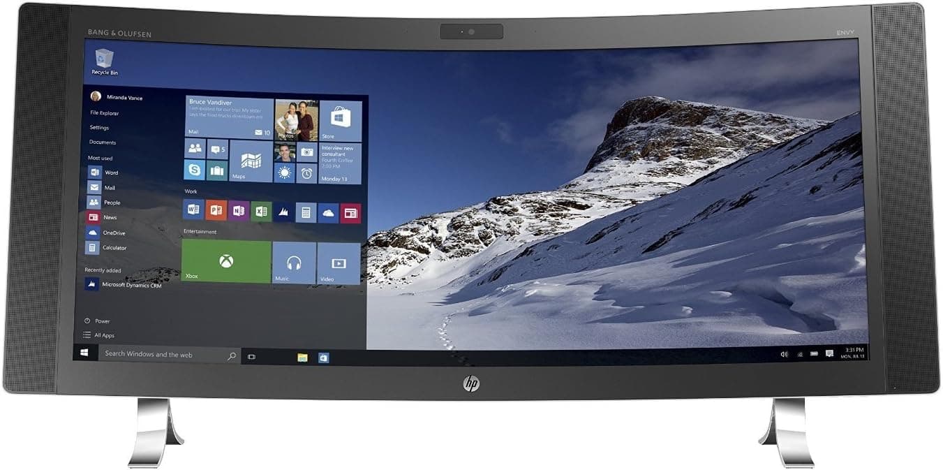 HP Envy 34-a051, 34 Curved WQHD LED, Intel Core i7-6700T Windows 10 All-in-One