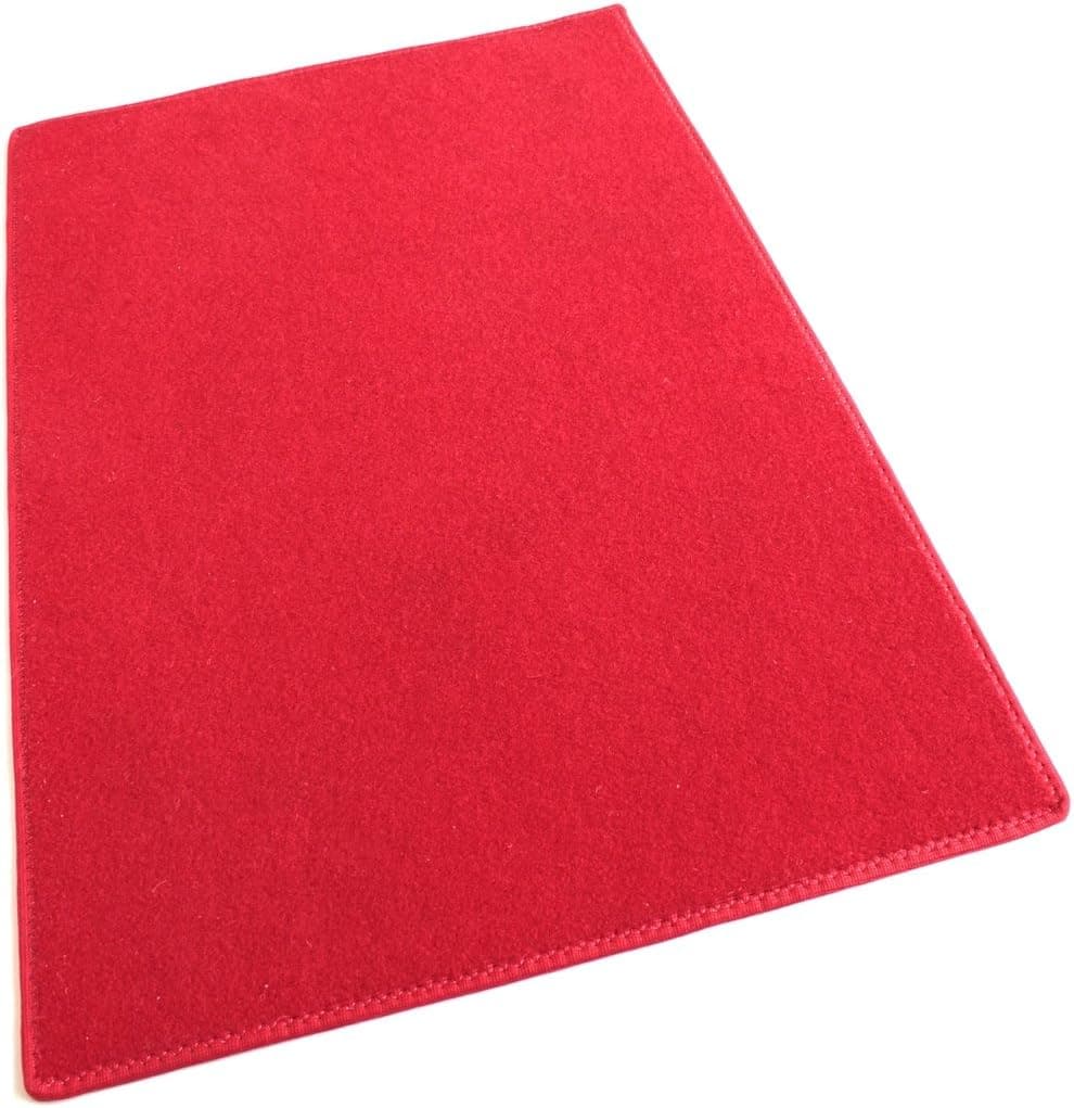 8'x10' - RED - Economy Pool & Patio - Indoor / Outdoor Carpet Rugs Runners & Mats | Light Weight Spun DuraRitz Reliably Comfortable!