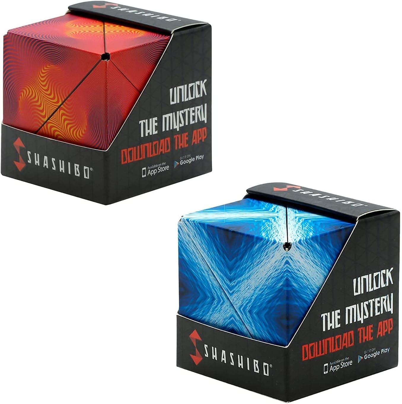 SHASHIBO Bundle of 2 - Optical Illusion and Blue Planet