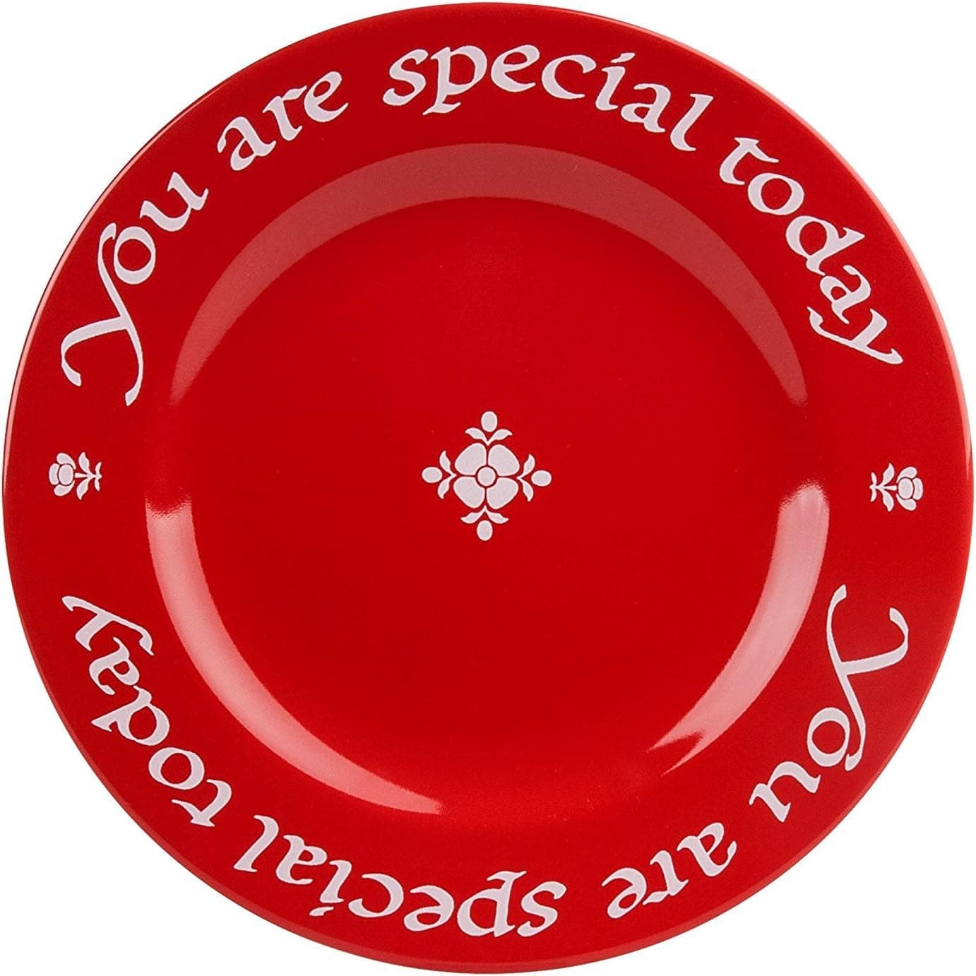 Waechtersbach, Set of 2, Red Special Today Plates, Giftboxed