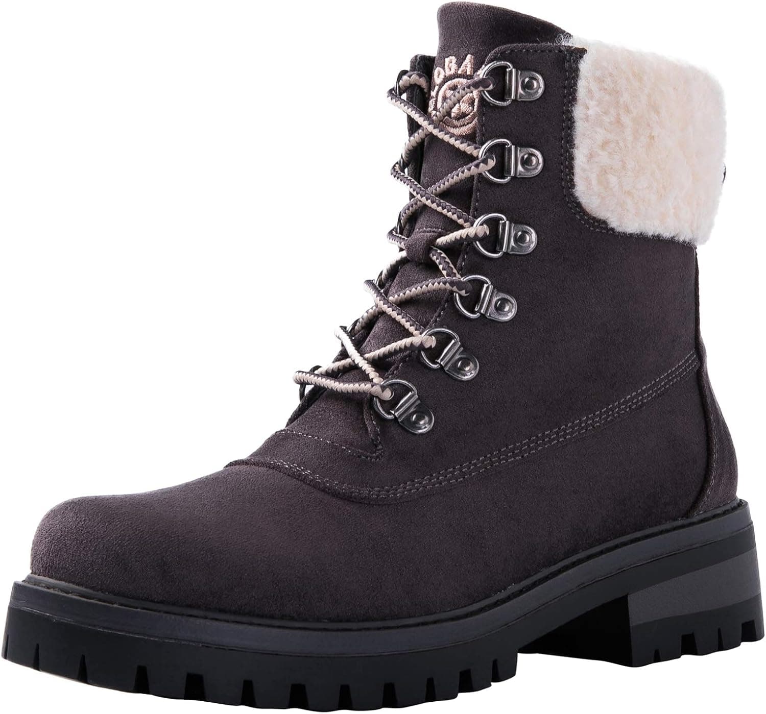 GLOBALWIN Women's Ankle Booties Fashion Combat Boots