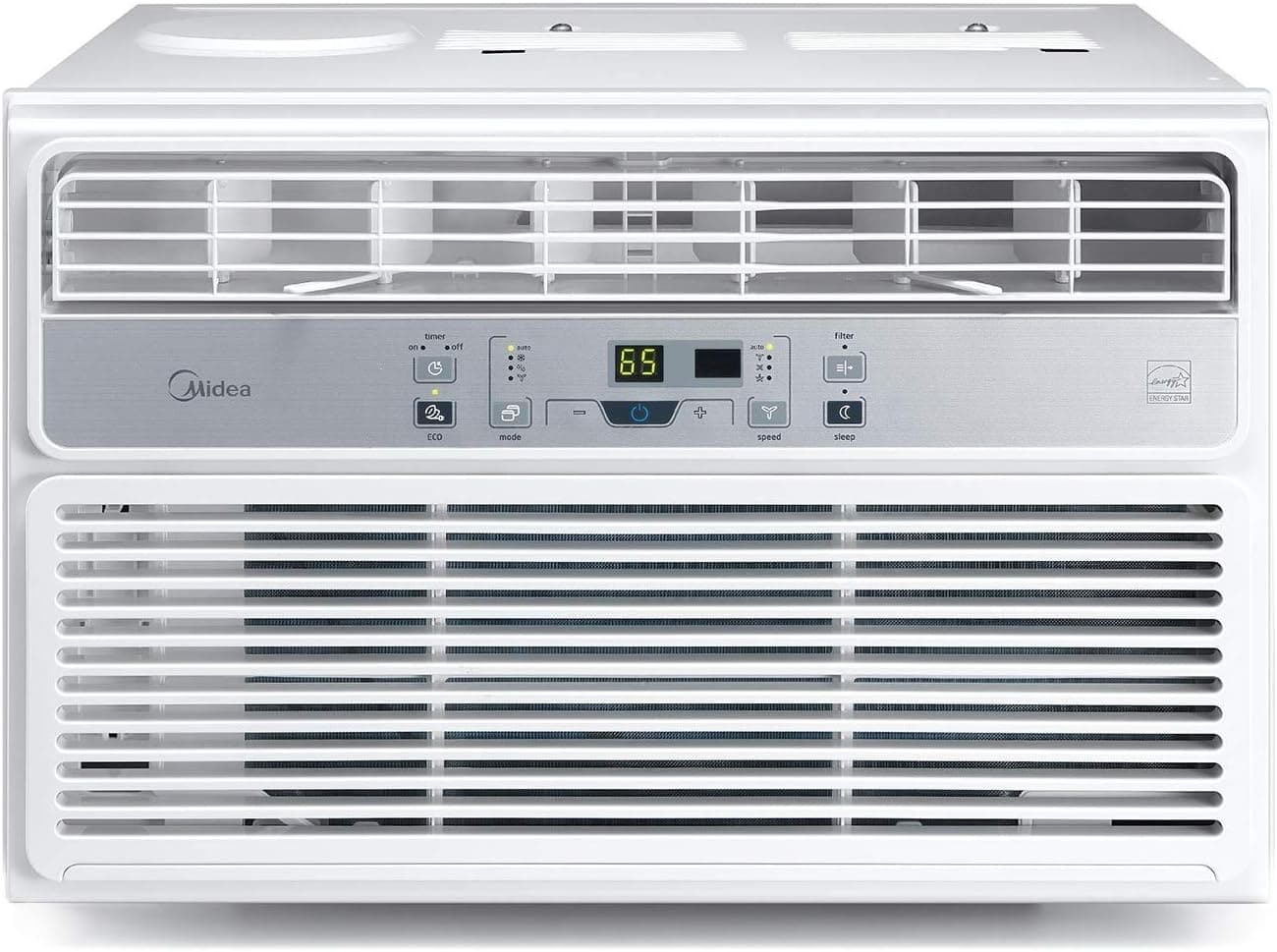 Midea 12,000 BTU EasyCool Window Air Conditioner, Dehumidifier and Fan - Cool, Circulate and Dehumidify up to 550 Sq. Ft., Reusable Filter, Remote Control