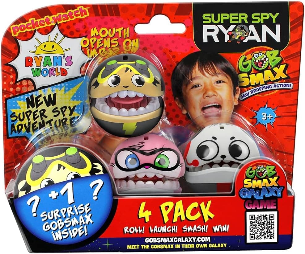 RYAN'S WORLD Gobsmax Multi 4 Pack
