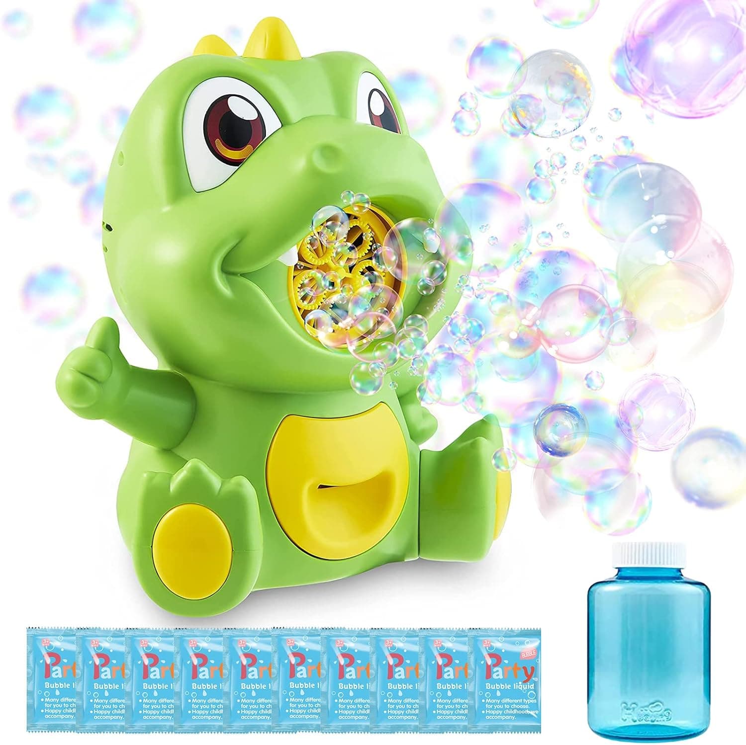 Bubble Machine Fish Bubble Blower 1000+ Bubbles Per Minute, Automatic Bubble Machine for Kids Toddlers Boys Girls Indoor Outdoor Toys, Cute Bubble Maker