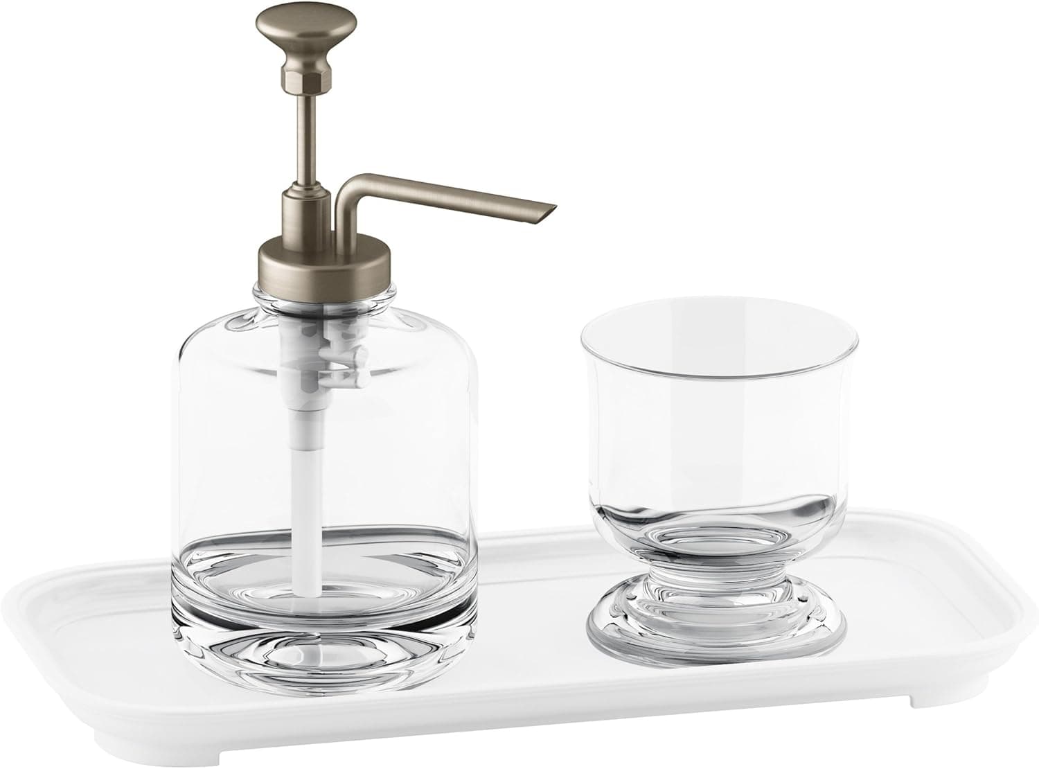 KOHLER K-72574-BV Artifacts Finishing ensemble, Vibrant Brushed Bronze