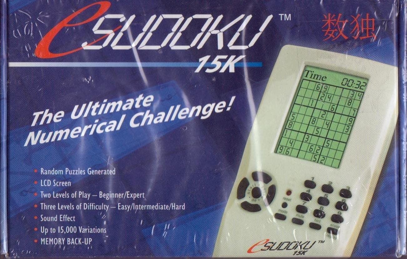 Sudoku 15K The Ultimate Numerical Challenge! eSudoku