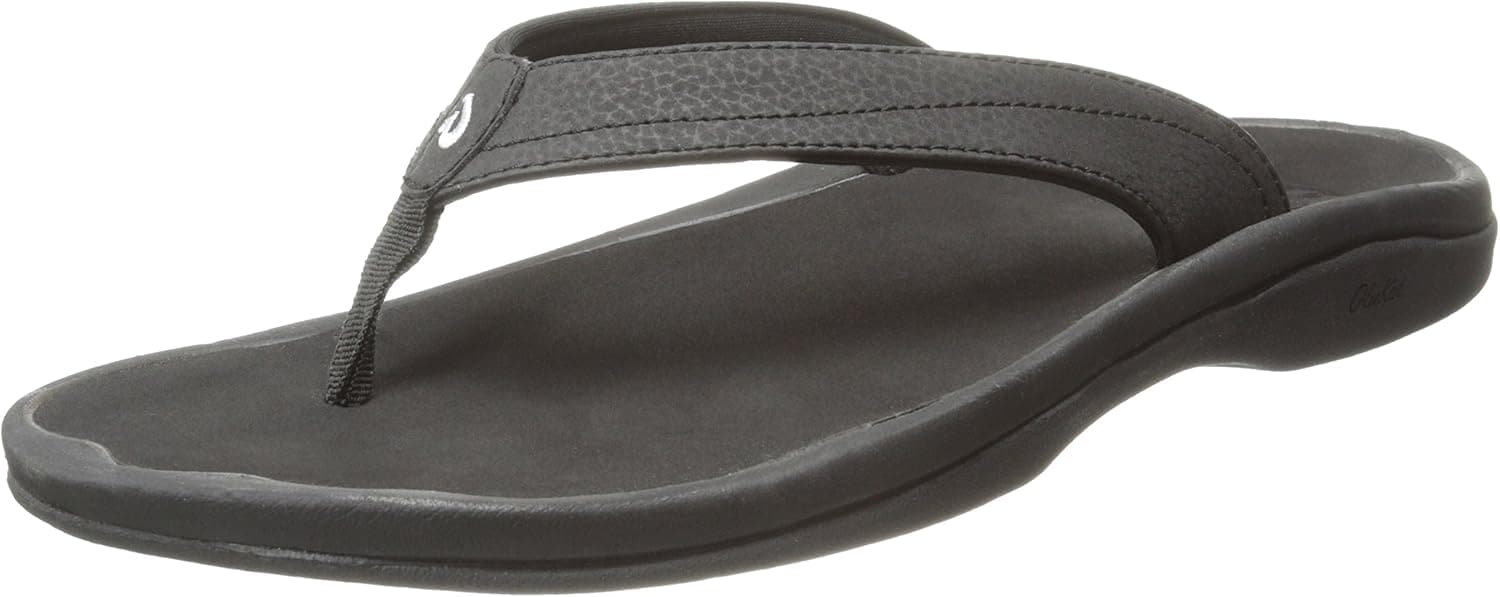 OLUKAI Ohana Women's Beach Sandals, Quick-Dry Flip-Flop Slides, Water Resistant, Wet Grip Soles & Compression Molded Footbed