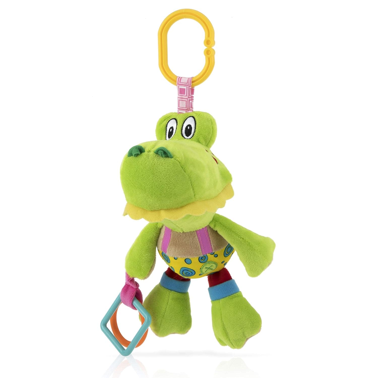 Nuby Tag-A-Long Hanging Plush, Alligator