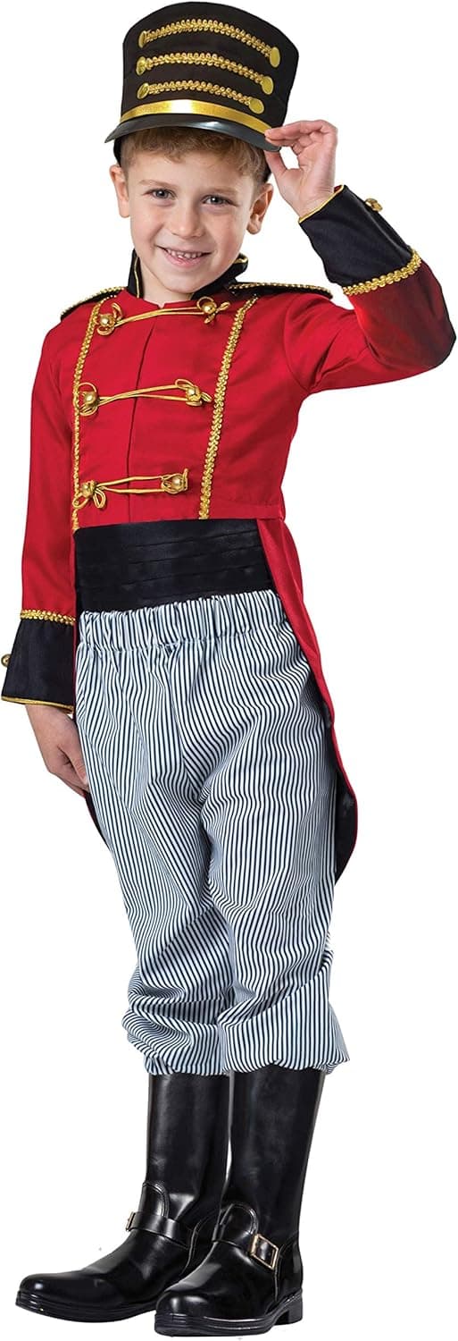 Dress Up America Nutcracker Costume for Boys - Toy Soldier Uniform Dress Up for Kids