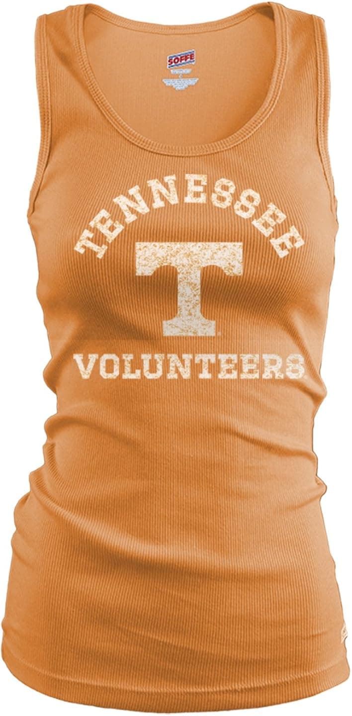Soffe NCAA Tennessee Volunteers Junior Classic Collegiate Logo Tank Top