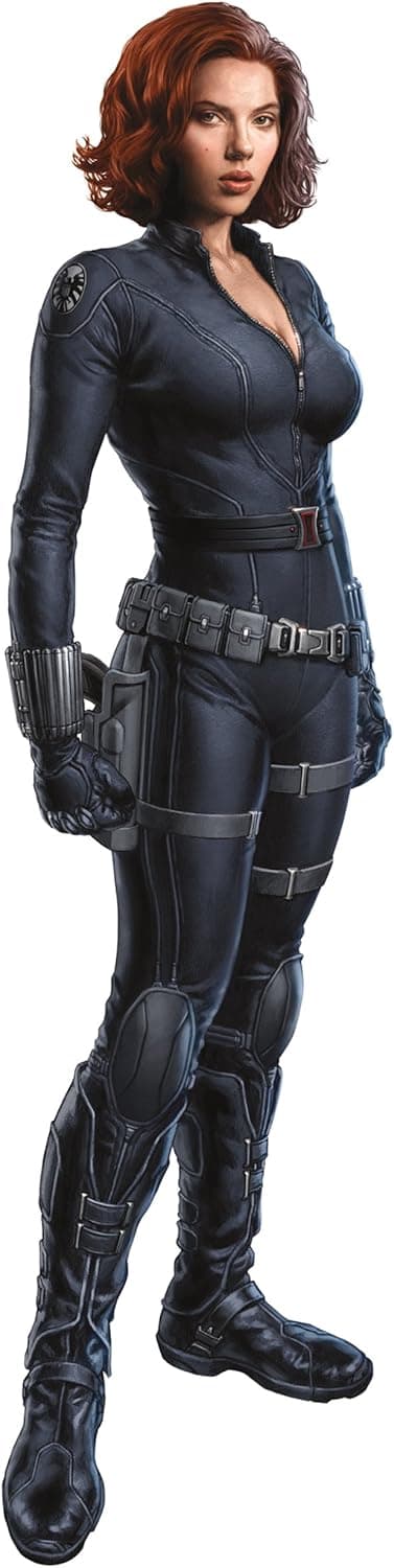 RoomMates RMK1809GM Avengers Black Widow Peel and Stick Giant Wall Decal