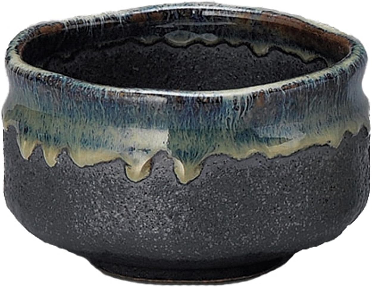 Mino Ware Ryokuyu Toki Matcha Green Tea Bowl