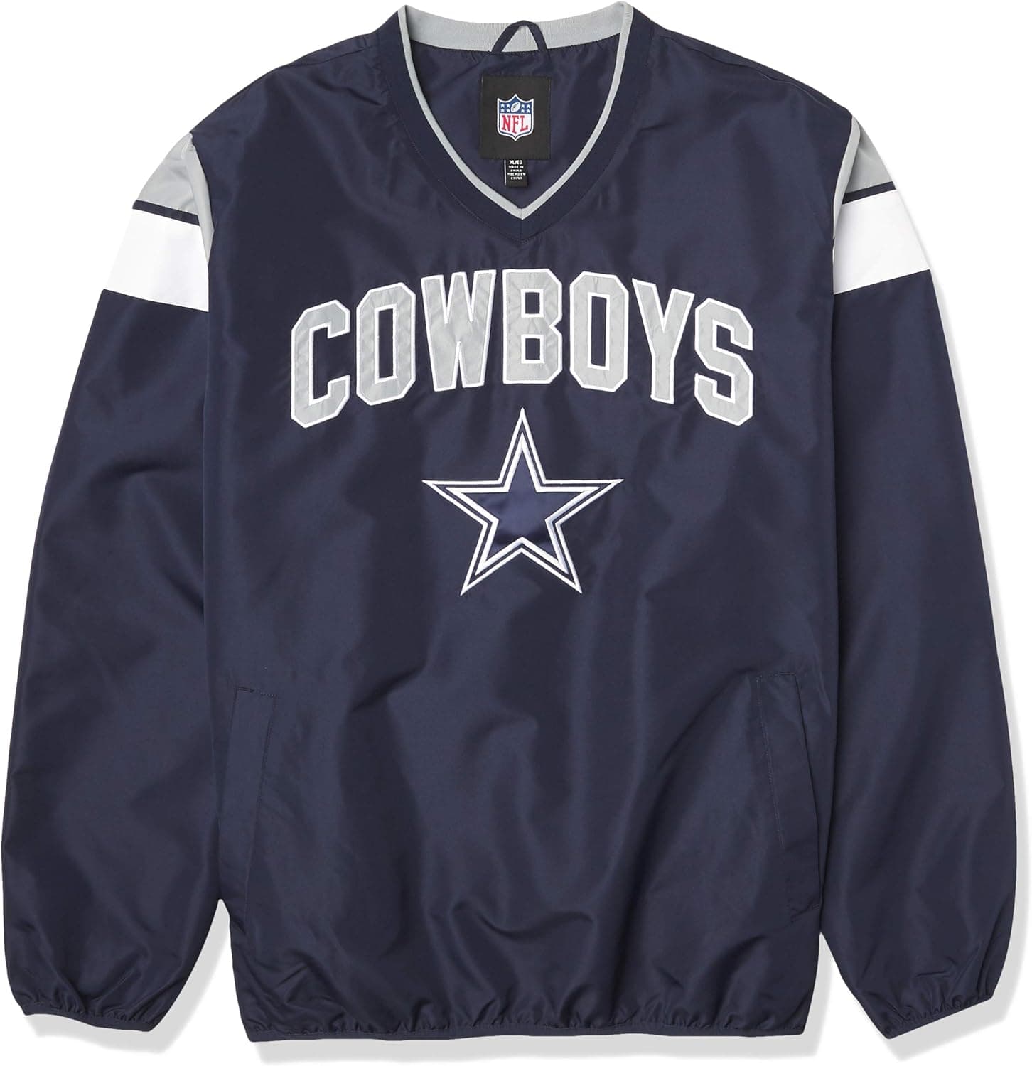 Dallas Cowboys NFL Mens 12Th Man V-Neck Pullover