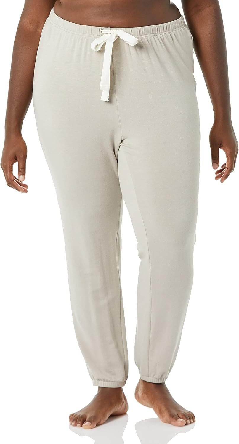 Amazon Essentials Women's Lightweight Lounge Terry Jogger Pajama Pant (Available in Plus Size)
