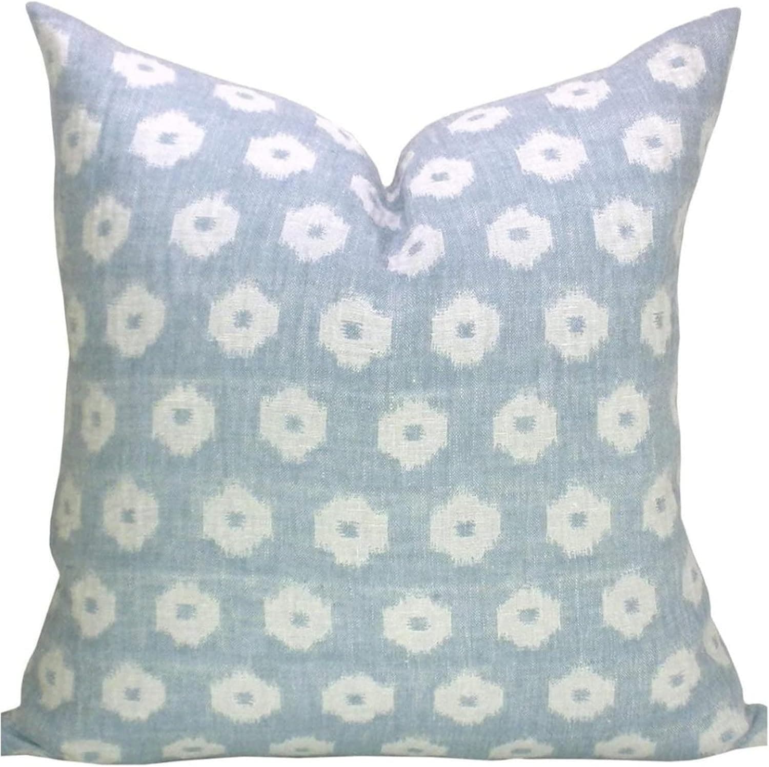 Timur Weave Pillow Cover in Sky Blue Background Throw Pillow Cover 18x18 Cushion Cover Decortaive Pillowcase with Zipper Home decor