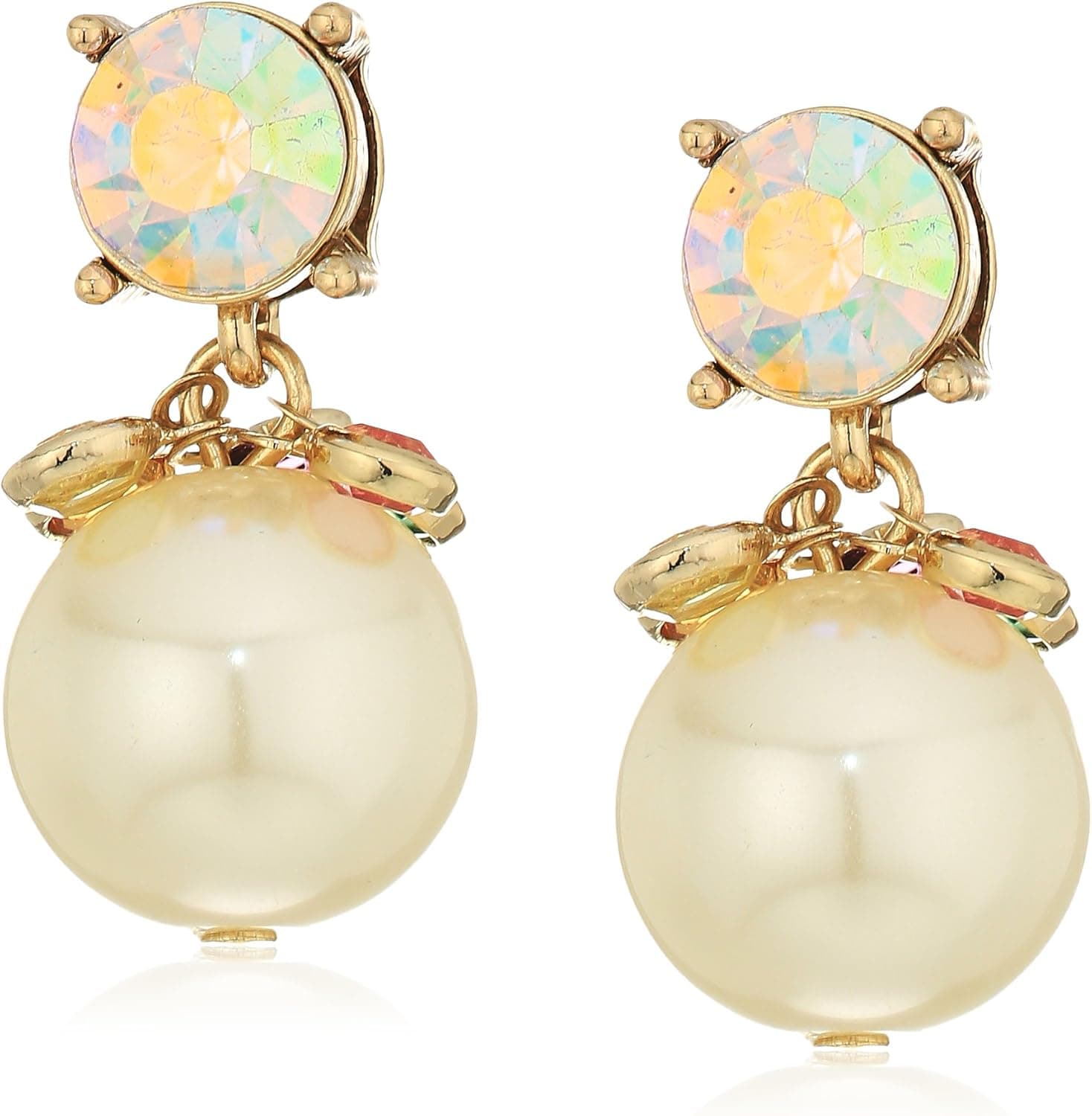 Betsey Johnson Pearl Drop Earrings