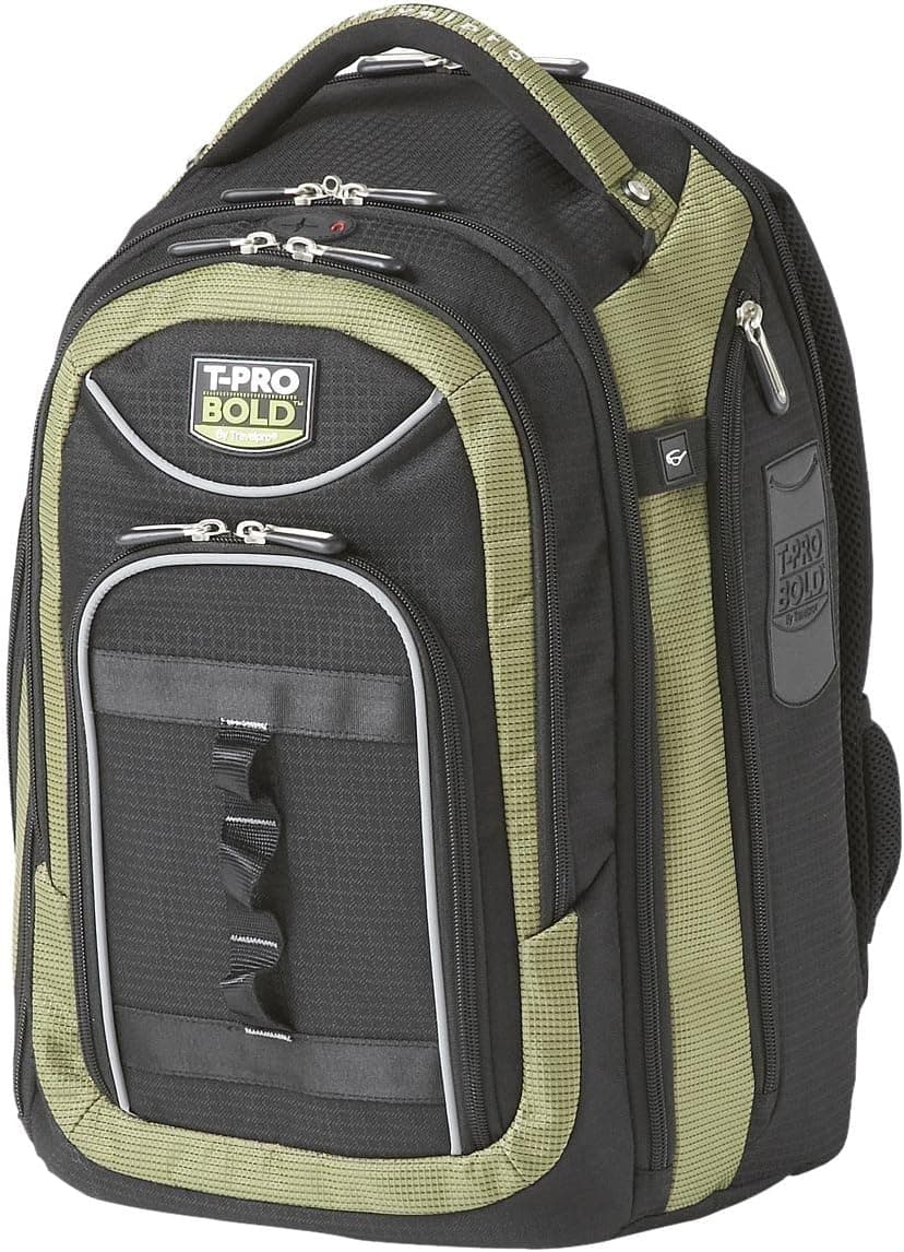Travelpro Luggage T-Pro Bold Backpack, Green, One Size