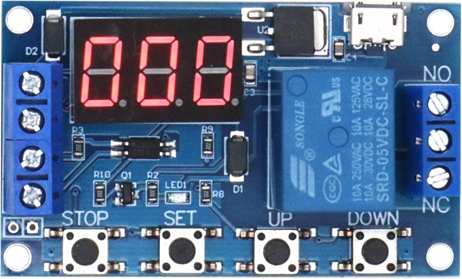 Excelity Timing Control Trigger Timer Delay Switch Module