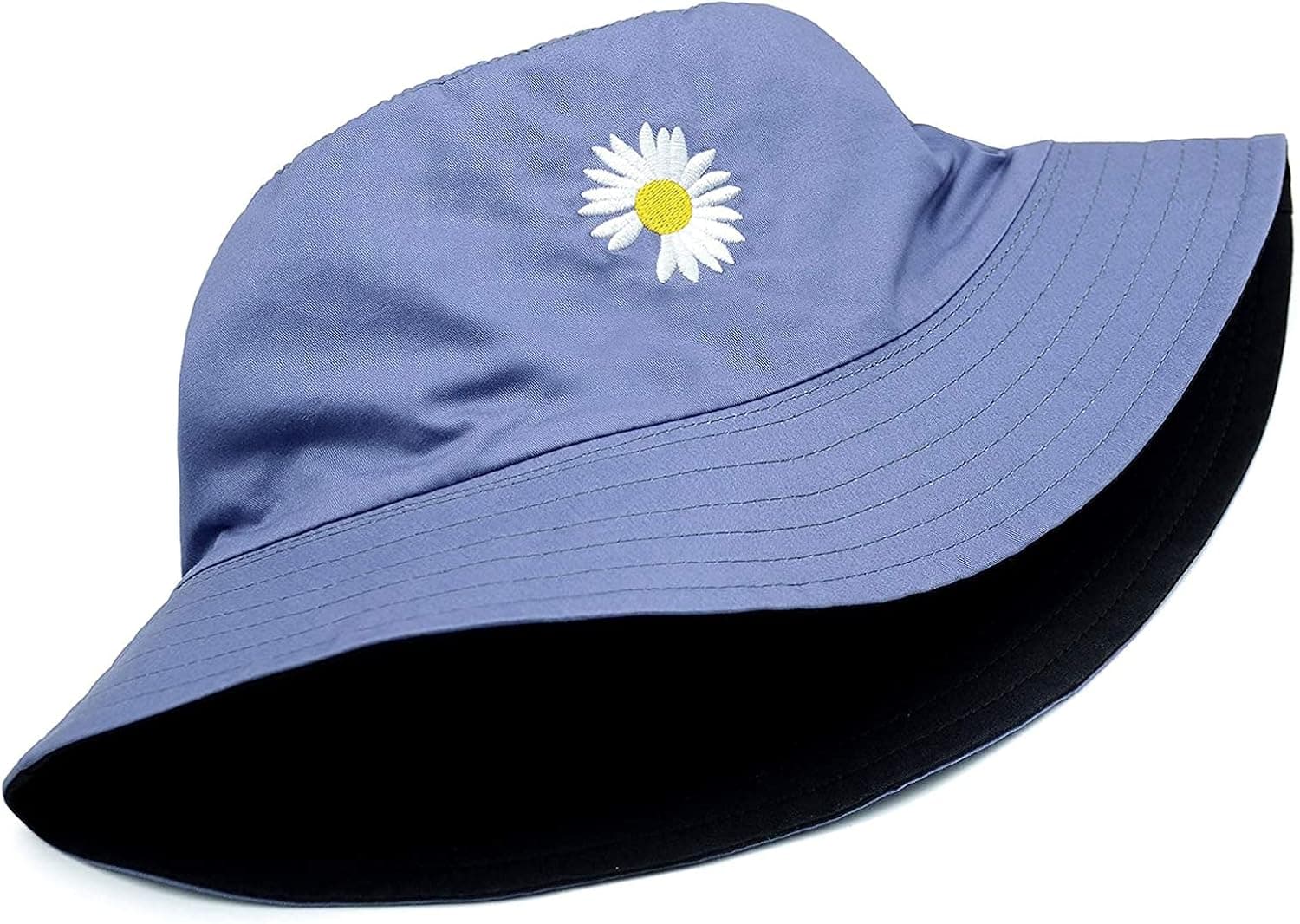 Bucket Hat 100% Cotton Packable Summer Travel Beach Sun Hat Outdoor Cap Unisex