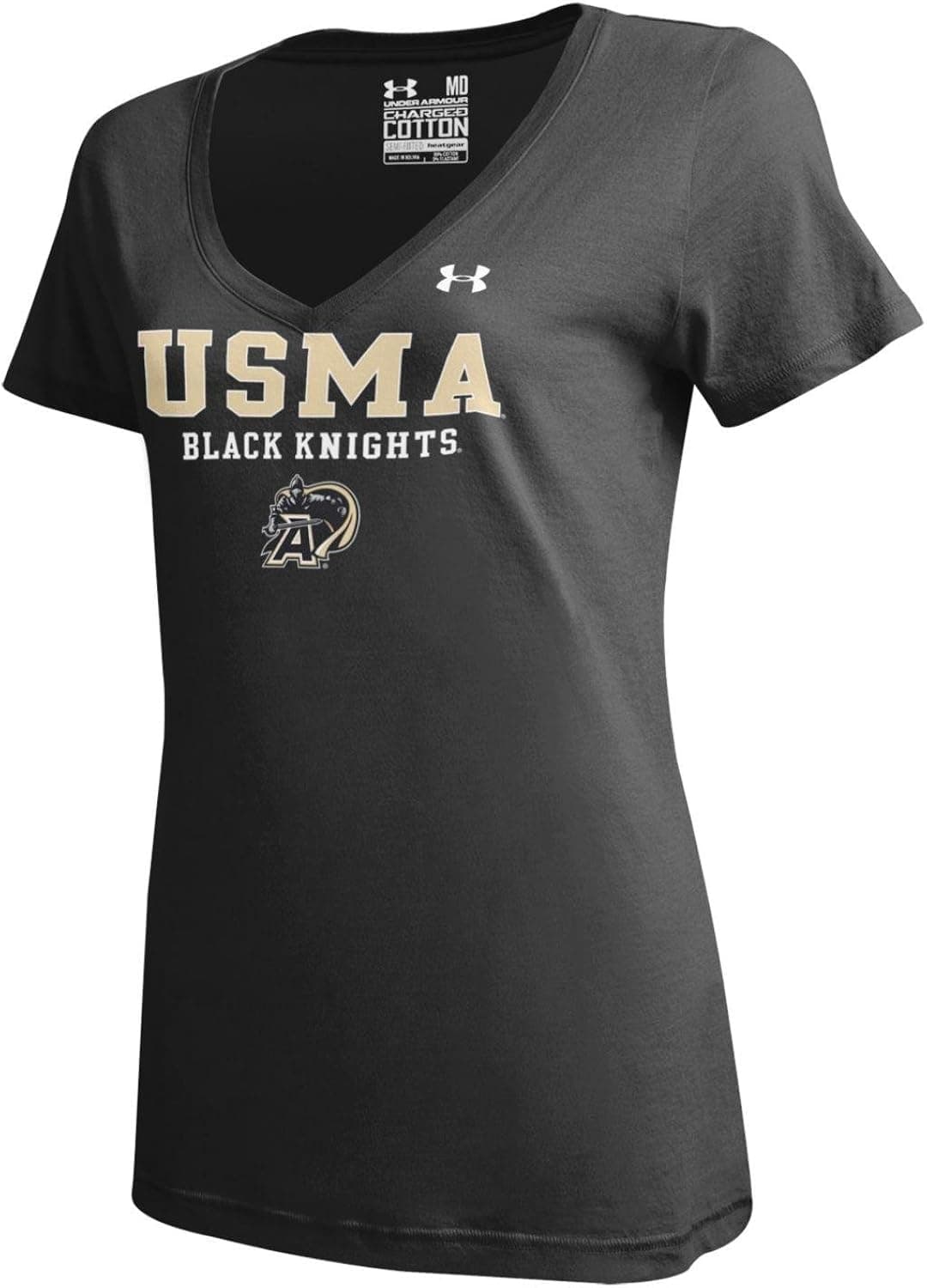 NCAA Under Armour Women's Charged Cotton V-Neck Tee