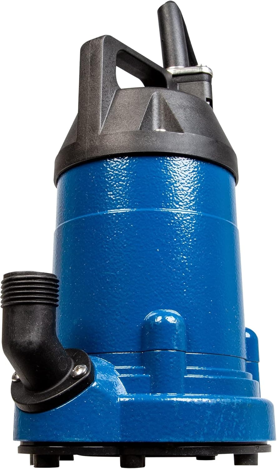 Little Giant Select Series LG-MPAU33 115 Volt, 1/3 HP, 2000 GPH Aluminum Multi-Purpose Pump with 10-Ft. Cord, Blue, 14942690