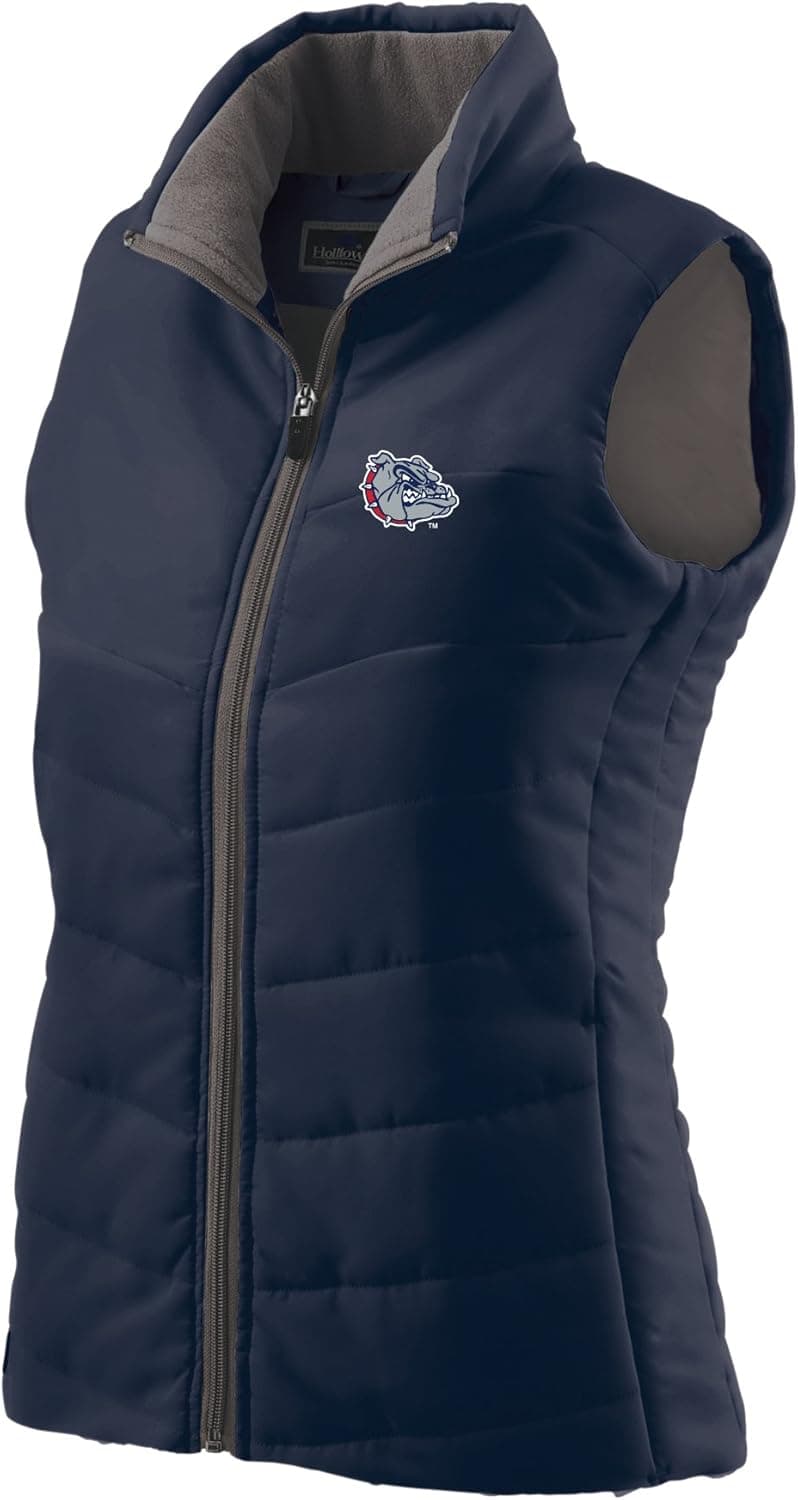 NCAA Gonzaga Bulldogs Women's Admire Vest, Medium, Navy